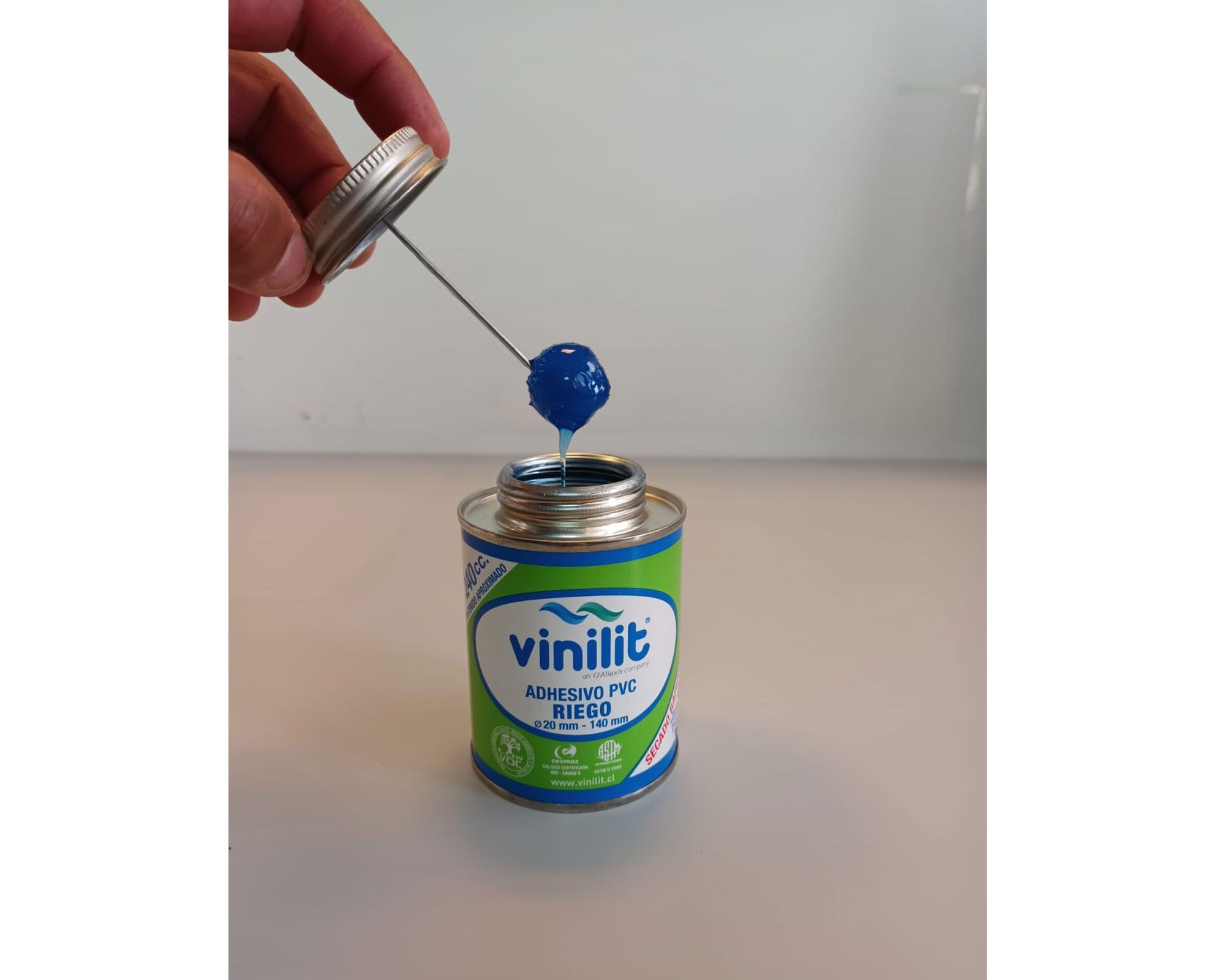Adhesivo PVC riego 240 cc Vinilit