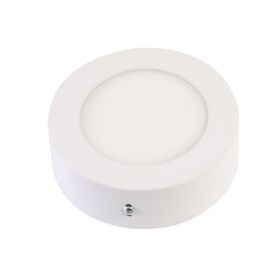 Panel LED sobrepuesto 6W luz cálida ByP