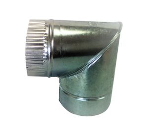 Codo galvanizado 4'' espesor 0,8 mm Aceros de la Rivera