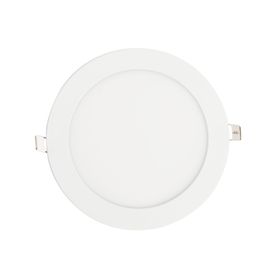 Panel LED empotrado 12W luz fría ByP