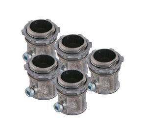 Terminal EMT con tuerca 1/2'' 2,9x2,8x2,7 cm cromado Eltrik