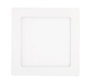 Panel LED sobrepuesto 12W luz fría cuadrado ByP