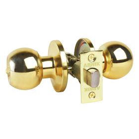 Cerradura pomo dormitorio/baño bola pulido Arnik