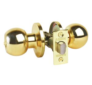 Cerradura pomo dormitorio/baño bola pulido Arnik