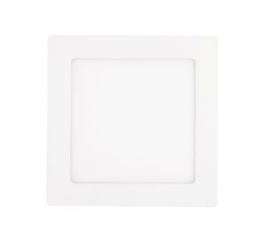 Panel LED sobrepuesto 12W luz cálida cuadrado ByP