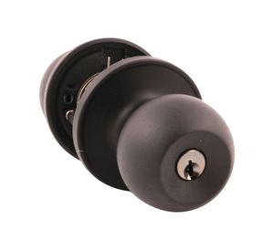 Cerradura pomo acceso bola negro Arnik