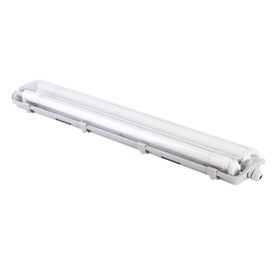 Equipo estanco 2L LED 66cm blanco/gris Drl
