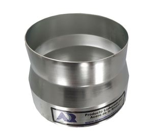 Reducción 4'' - 4,5'' zincada Aceros de la Rivera