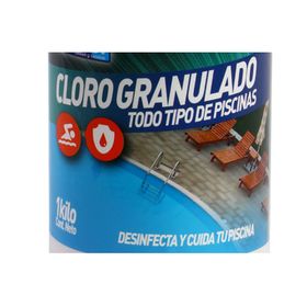 Cloro granulado piscina 1 kg Aguacol