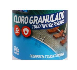 Cloro granulado piscina 1 kg Aguacol
