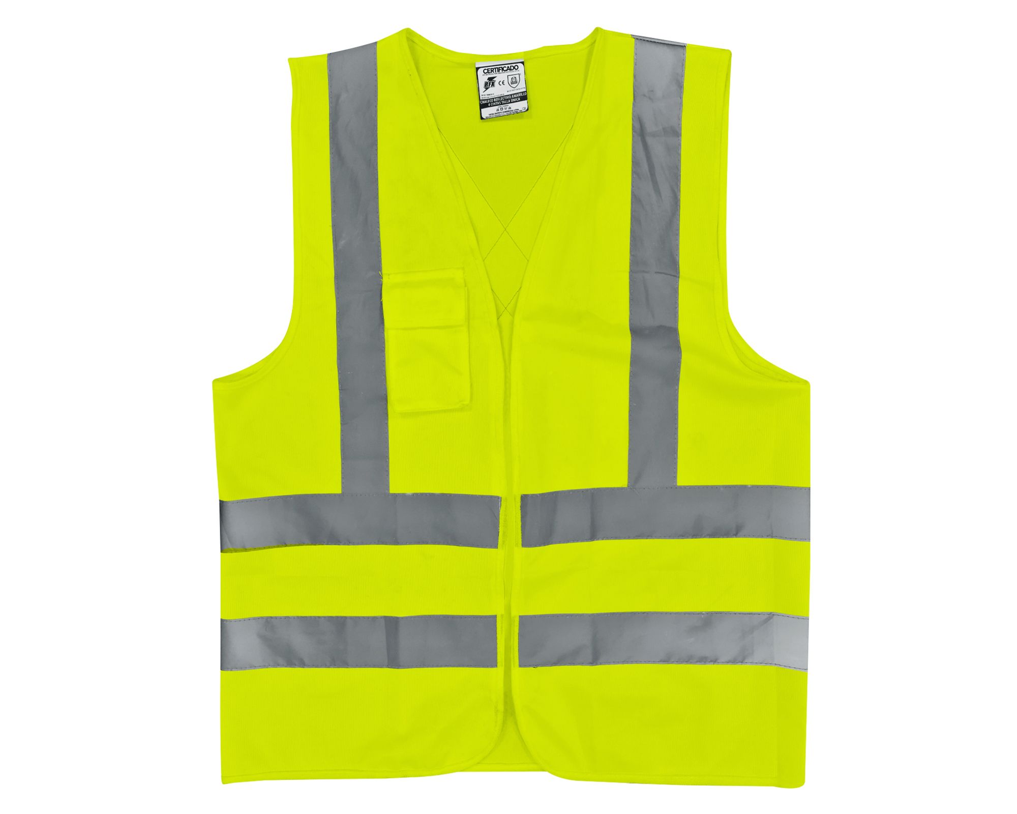 Ropa de trabajo chaleco reflectivo cinta amarillo RFX