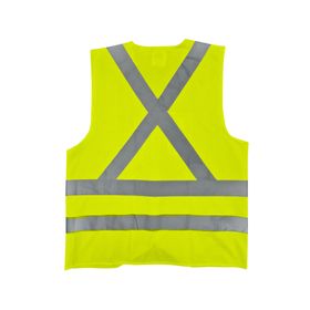 Ropa de trabajo chaleco reflectivo 4 cinta amarillo RFX