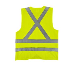 Ropa de trabajo chaleco reflectivo 4 cinta amarillo RFX