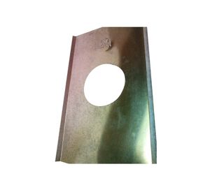 Manta galvanizado 4,5'' espesor 0,35 mm Aceros de la Rivera