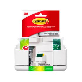 Porta esponja con esponja 5,5x8 cm blanco