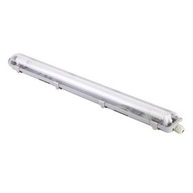Equipo estanco 1L LED 66cm blanco/gris Drl