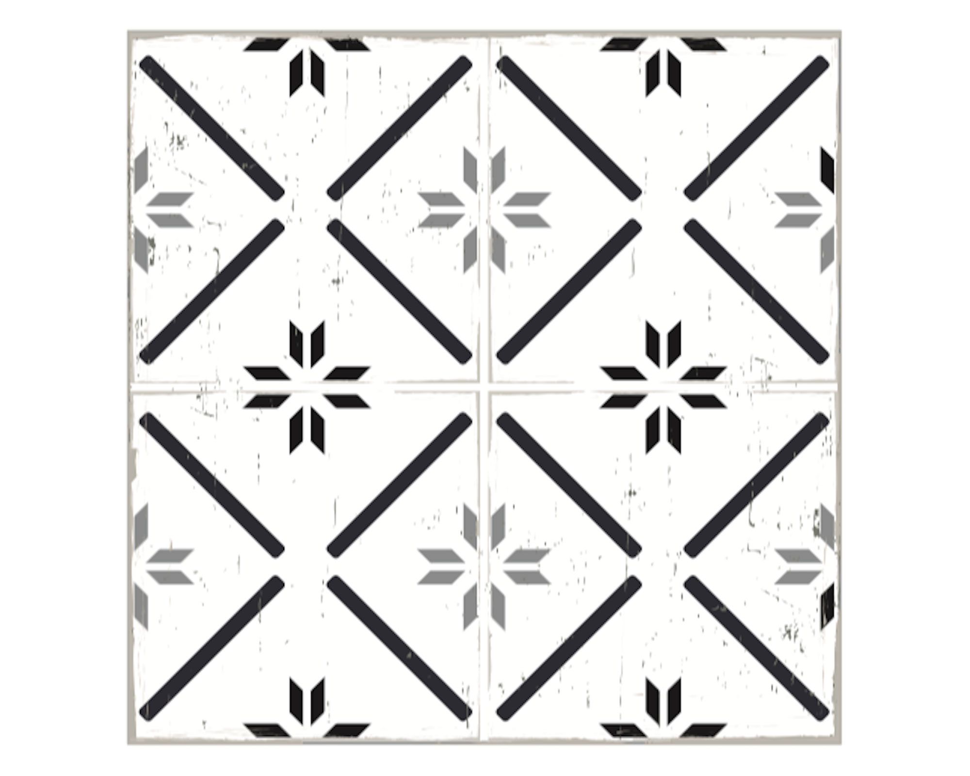 Vinilo adhesivo 33x33 cm Siena 6 unidades