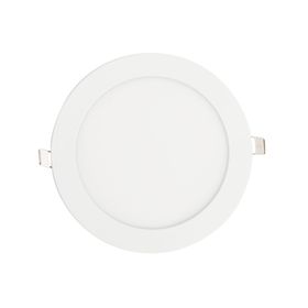 Panel LED empotrado 6W luz cálida 12 cm ByP
