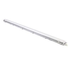 Equipo estanco 1L LED 126cm blanco/gris Drl