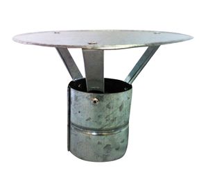 Gorro galvanizado 5'' espesor 0,8 mm Aceros de la Rivera