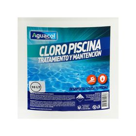 Cloro líquido piscina 10 litros Aguacol