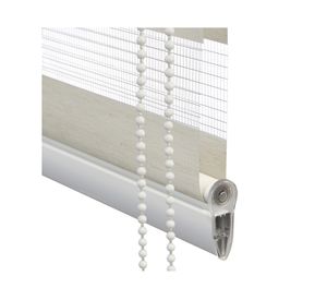 Cortina roller zebra 120x165 cm textura beige