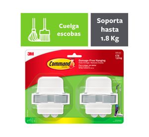 Gancho para escoba HW2ES 2 un.