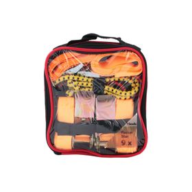 Set correas de amarre carga Packer Star naranjo 9 piezas KWB