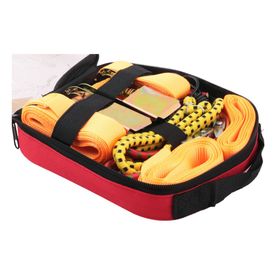 Set correas de amarre carga Packer Star naranjo 9 piezas KWB