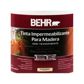 Protector de madera 1 tineta semi transparente Behr