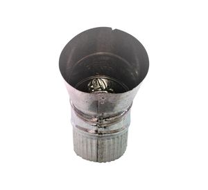 Codo galvanizado 5'' espesor 0,8 mm Aceros de la Rivera