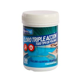 Cloro tableta piscina 1 kg Triple acción Aguacol