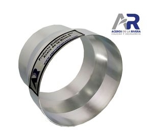 Reducción 3,5''- 4'' zincada Aceros de la Rivera.