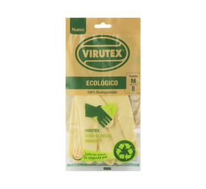 Guante talla M Ecológico marfil Virutex