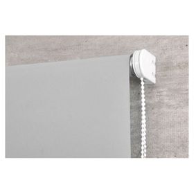 Cortina roller blackout 140x165 cm gris Cotidiana