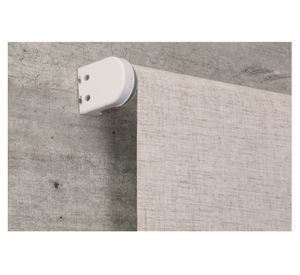 Cortina roller blackout 140x165 cm textura crudo Cotidiana