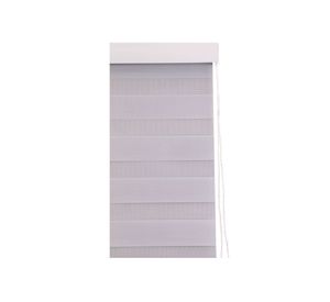 Cortina roller zebra 100x165 cm gris claro Cotidiana