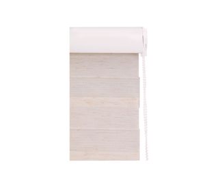 Cortina roller zebra 140x165 cm textura beige Cotidiana