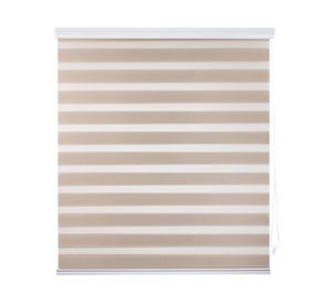 Cortina roller zebra 140x250 cm beige Cotidiana