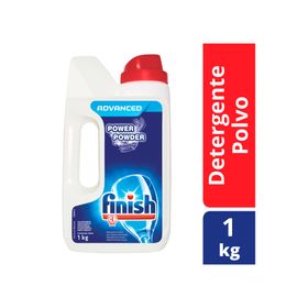 Detergente en polvo 1 kg Advanced Finish