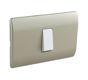 Placa armada interruptor 9/12 Génesis millan Schneider