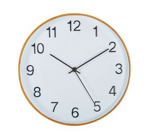 Reloj 30 cm blanco Cotidiana