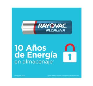 Pilas alcalinas 4xAA + 4xAAA Rayovac