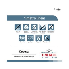 Cable trifácil evaflex 2,5 mm 1 m Cocesa