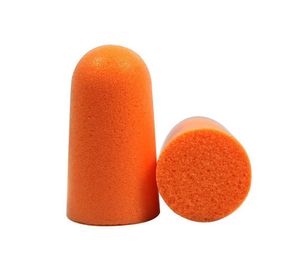 Tapón auditivo desechable 80 pares naranjo