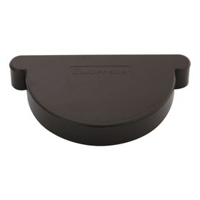 Tapa canaleta PVC café