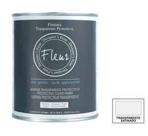 Barniz 750 ml transparente satín Fleur