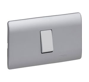 Placa armada interruptor 16A 9/12 Génesis lien Schneider