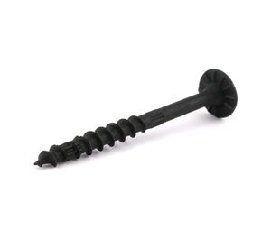 Tornillo madera 3 1/2'' negro 12 unidades Simpson