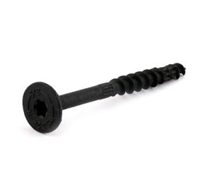 Tornillo madera 3 1/2'' negro 12 unidades Simpson
